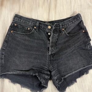Denim Forum The Ex Boyfriend Hi-rise Denim Short